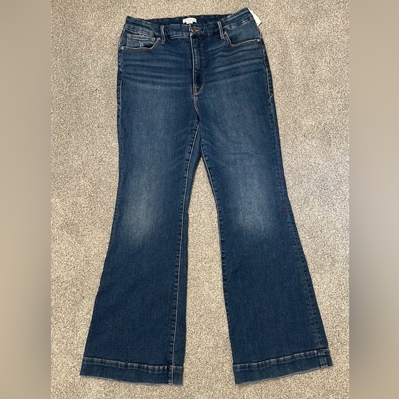 Good American Denim - Good American Good Legs Flare Jeans GFDV380T BLUE843 Size 16